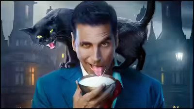 Akshay Kumar in the teaser of Bhooth Bangla