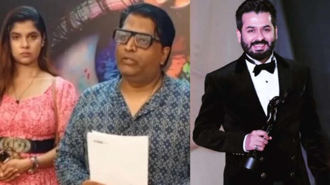 Santosh Kumar RS and Aditya Dhar in a split image representing the legal dispute over Dhurandhar: The Revenge plagiarism claim
