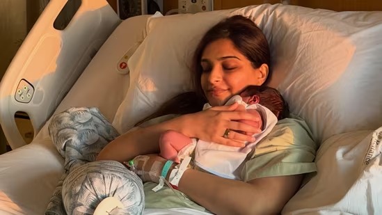 Sonam Kapoor with her newborn son in a heartfelt first photo shared a week after delivery