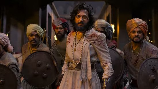 Riteish Deshmukh in Raja Shivaji poster
