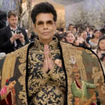 Karan Johar in Manish Malhotra outfit at Met Gala