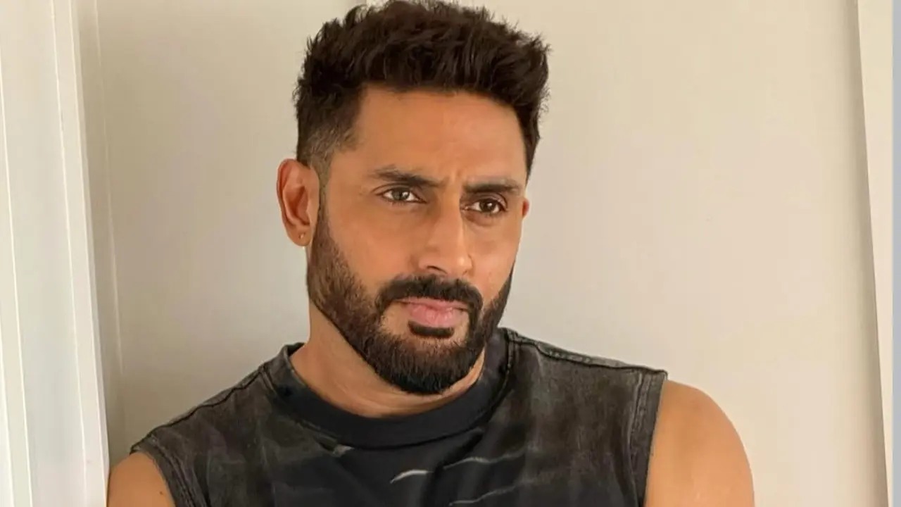 Abhishek Bachchan rugged action look from King movie sets
