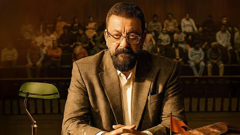 Sanjay Dutt in Aakhri Sawal movie poster