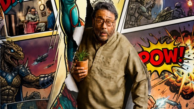 Jackie Shroff in The Great Grand Superhero poster