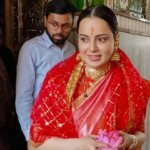 Kangana Ranaut wearing mangalsutra on Queen 2 film set