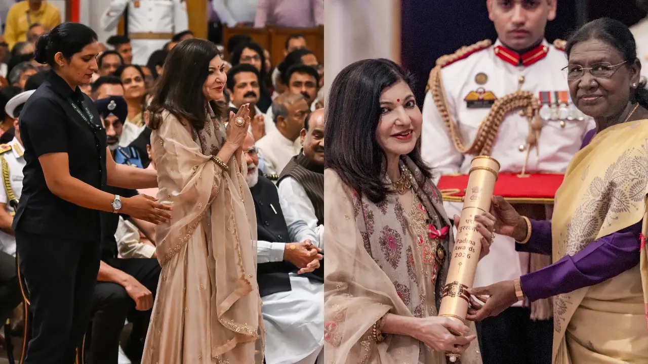 Alka Yagnik receives Padma Bhushan and shares health update