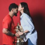 Anushka Sharma kissing Virat Kohli after RCB IPL 2026 victory