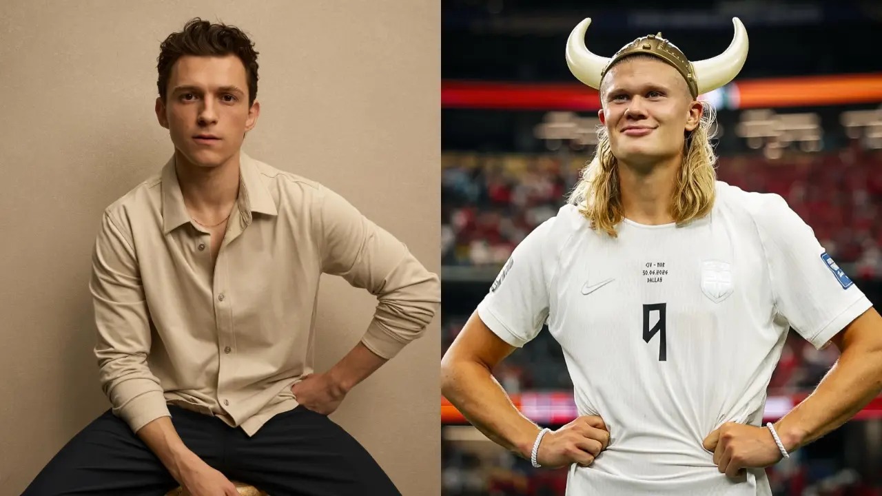 Tom Holland reveals Erling Haaland ignored his direct message