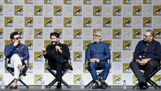 Yash praises Ranbir Kapoor's portrayal of Lord Rama during the promotion of Ramayana.