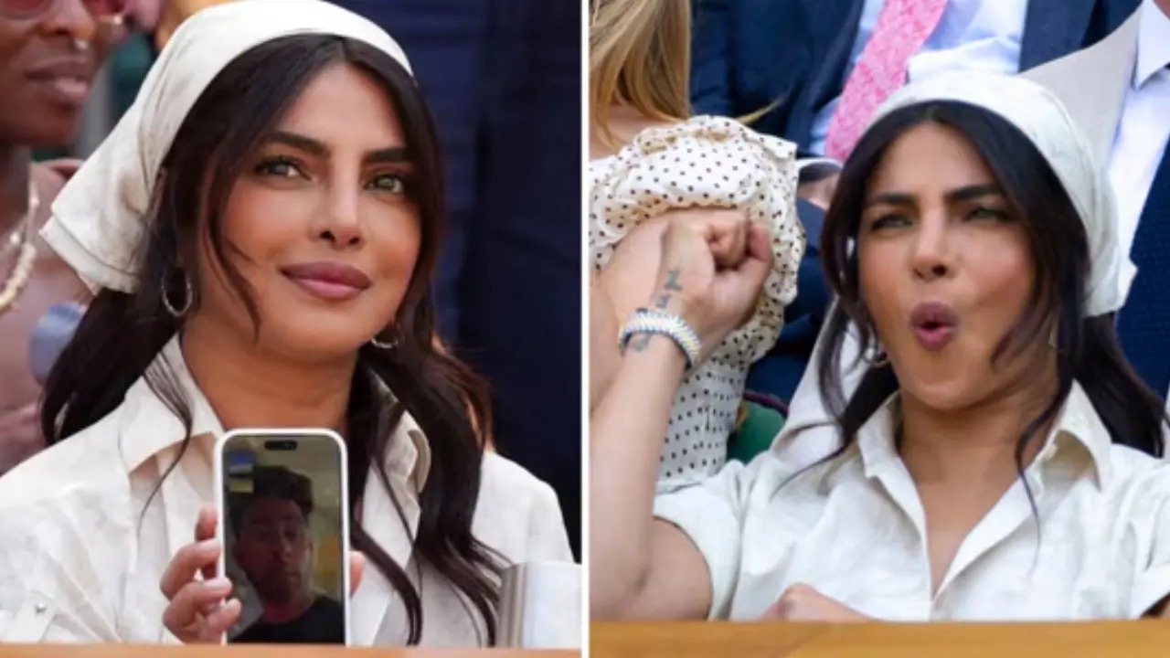 Priyanka Chopra FaceTimes Nick Jonas from Wimbledon's Royal Box