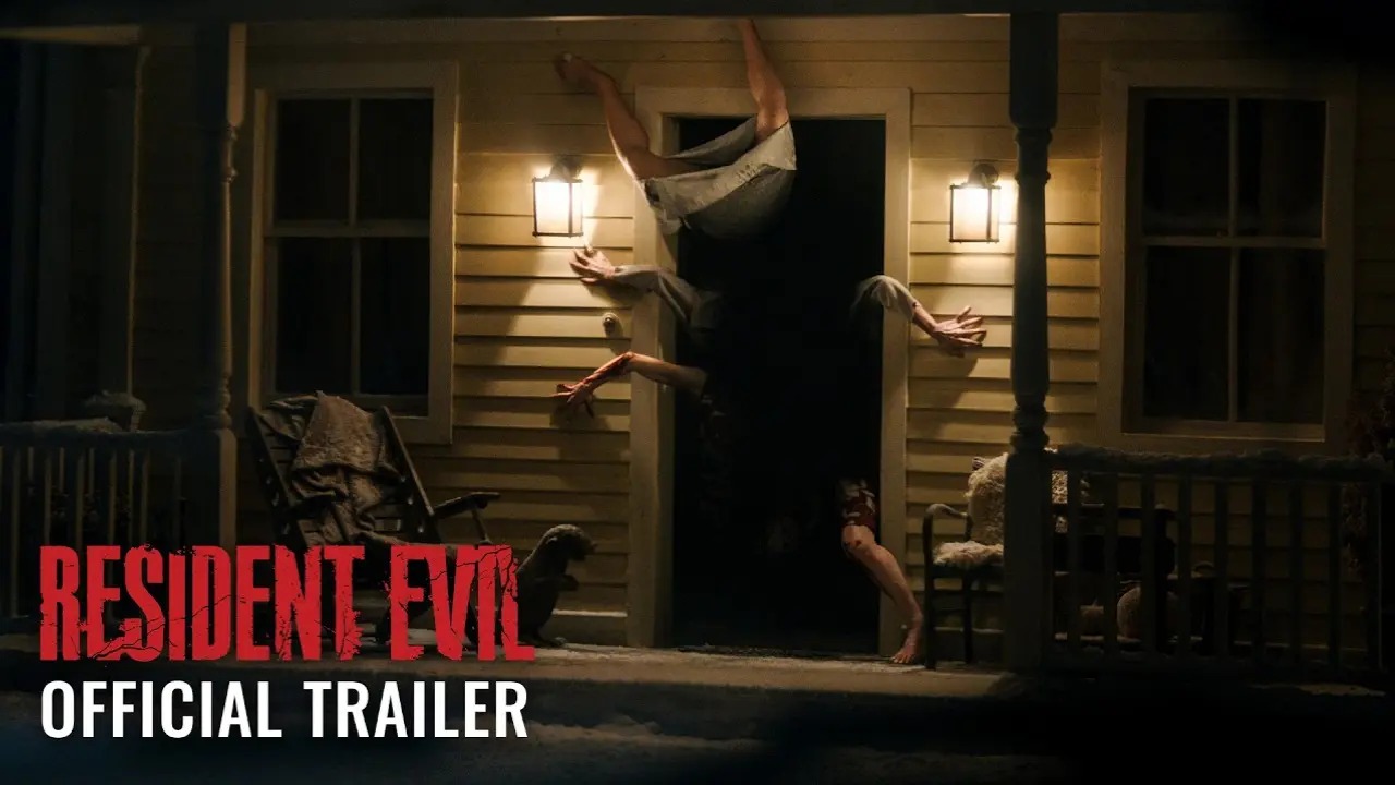 A terrifying scene from the upcoming Resident Evil reboot featuring eerie creatures and survival horror action.
