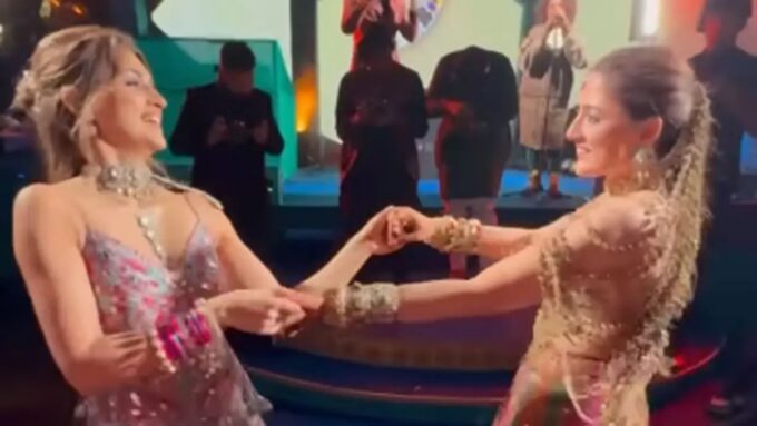 Nupur Sanon shares a heartfelt birthday tribute for sister Kriti Sanon with a touching throwback video.