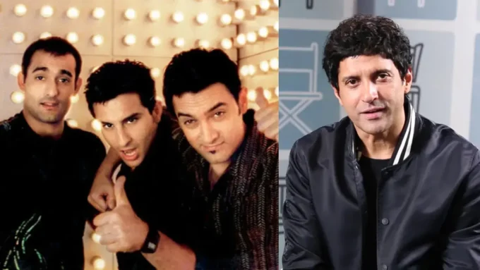 Aamir Khan, Saif Ali Khan and Farhan Akhtar reunite to celebrate 25 years of Dil Chahta Hai in Mumbai.
