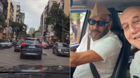 Jackie Shroff drives Anupam Kher to Actor Prepares nearly 30 years after the actors last shared a ride.