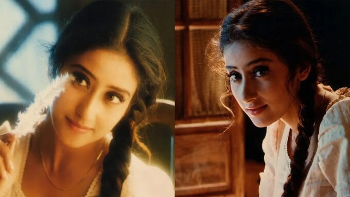 Manisha Koirala in a still from 1942: A Love Story as the restored classic returns to theatres.