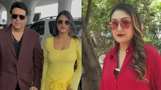 Sunita Ahuja withdraws her divorce petition against Govinda and claims he was planning to marry Komal Rani Swarnkar.