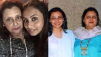 Rani Mukerji with her mother Krishna Mukerji, who passed away at the age of 75 on September 22, 2026