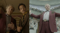 Tom Cruise and Riz Ahmed in Digger, Alejandro González Iñárritu’s climate satire about an eccentric oil billionaire and an environmental catastrophe.