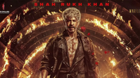 Shah Rukh Khan sports a bruised, intense look with a gun and a rose in the new poster for Siddharth Anand’s film King, releasing December 24, 2026.
