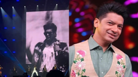 Singer Shaan performs Michael Jackson’s Billie Jean and recreates signature dance moves, including the moonwalk, during his All of Me Tour concert in Dubai.