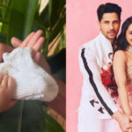 Kiara Advani and Sidharth Malhotra announce their second pregnancy with their daughter Saraayah in an adorable recreated announcement post.